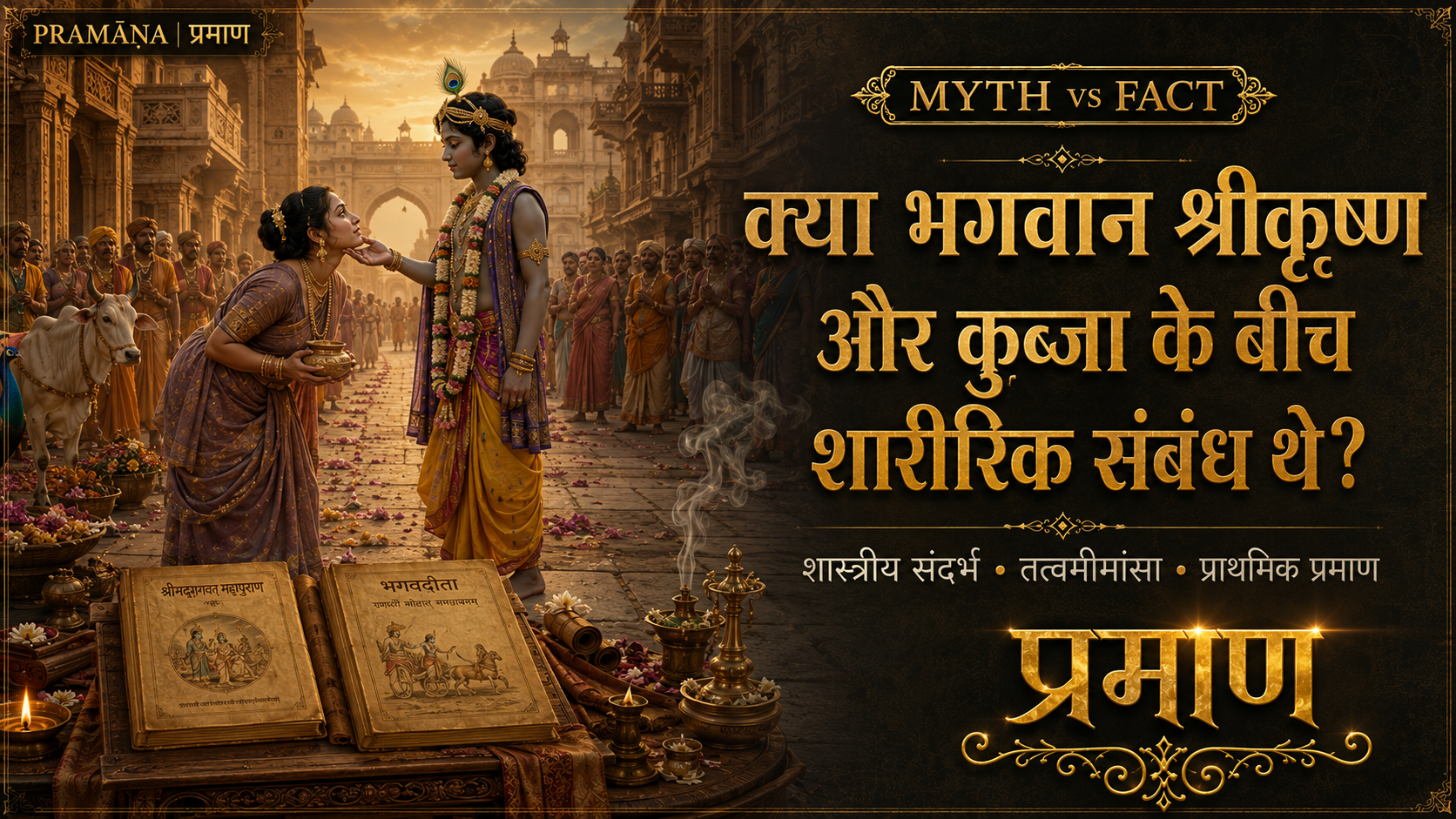 श्रीकृष्ण और कुब्जा