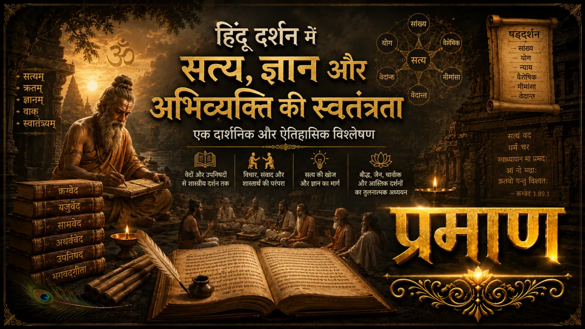 सत्य, ज्ञान और अभिव्यक्ति की स्वतंत्रता