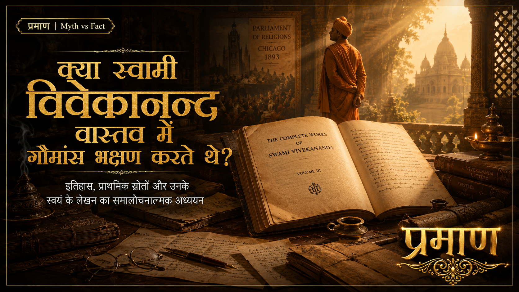 क्या स्वामी विवेकानन्द वास्तव में गौमांस भक्षण करते थे?