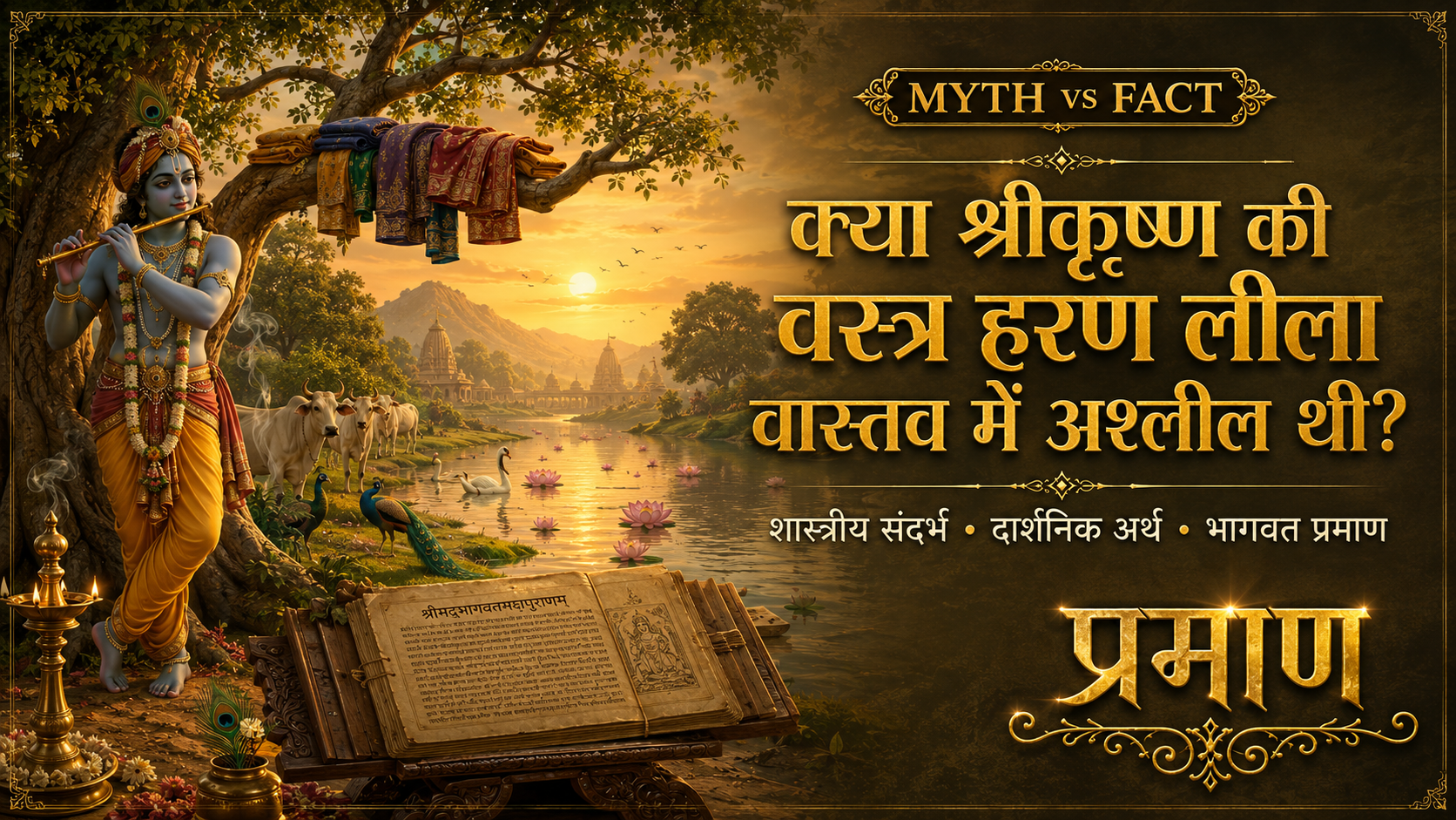 वस्त्र हरण लीला का वास्तविक अर्थ ।