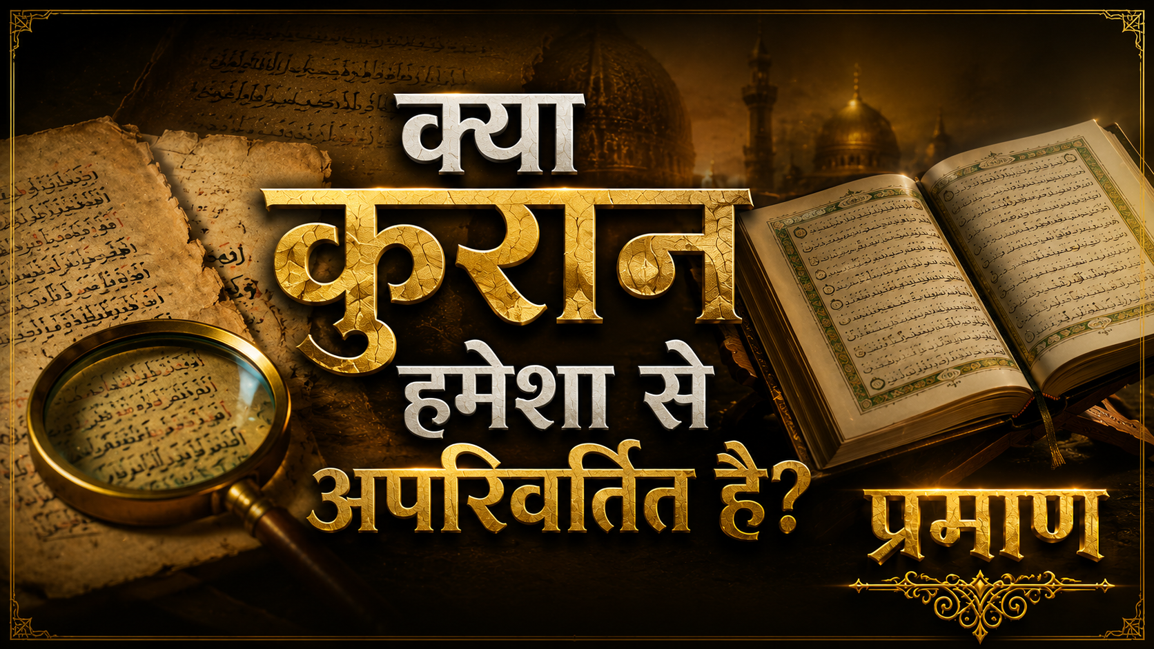 क्या कुरान हमेशा से अपरिवर्तित है?